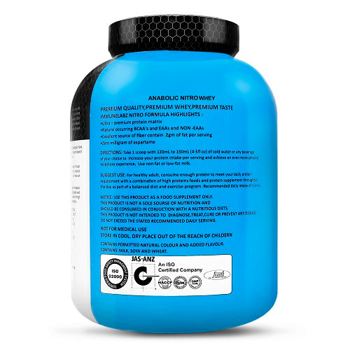 Anabolic Nitro Whey 5 LBS